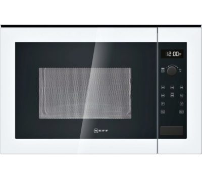 NEFF H12WE60W0G Built-in Solo Microwave - White NEFF H12WE60W0G Built-in Solo Microwave - White